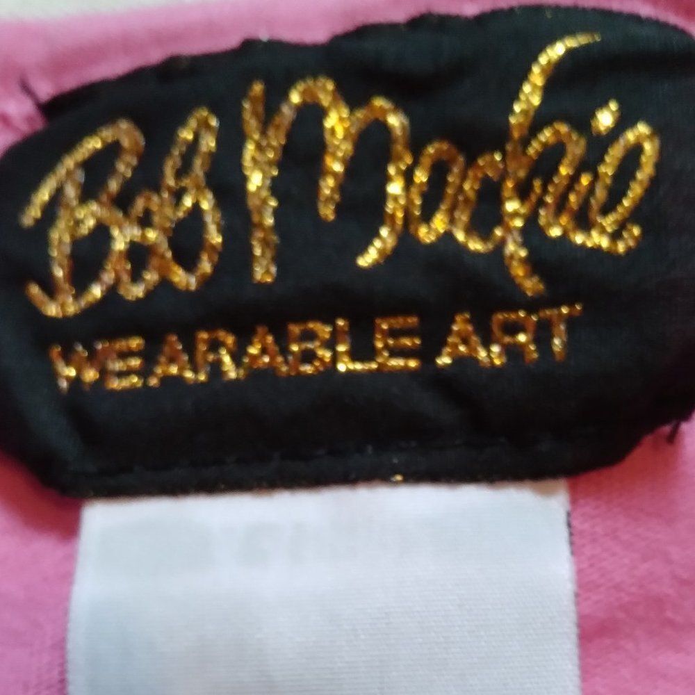 Vintage Bob Mackie Wearable Art Poppy T-Shirt - image 5